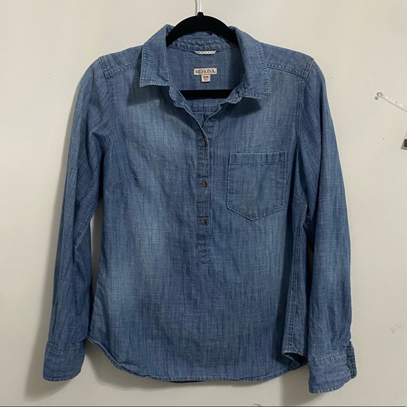 2/$20 Denim Long Sleeve - Picture 2 of 5